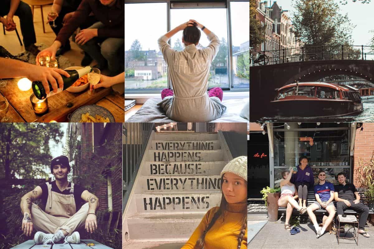 guest at clink mama hostel amsterdam