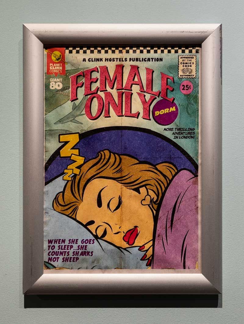 Female only dorm rooms