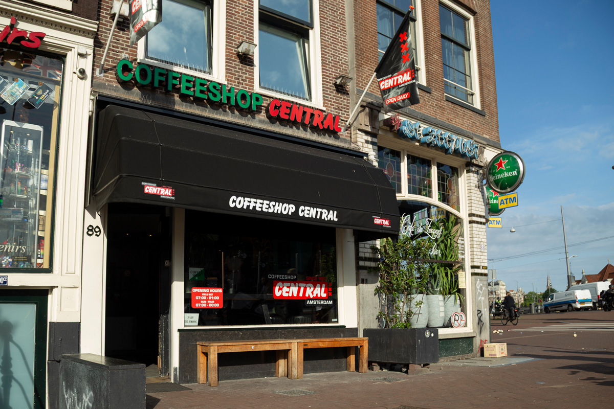 Coffeeshop Central Amsterdam