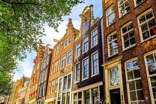 Houses in Amsterdam.
