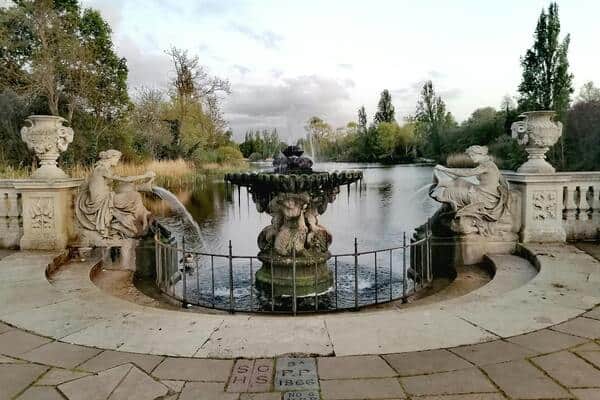 Kensington Gardens, London.