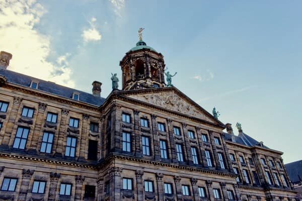 The Royal Palace in Amsterdam