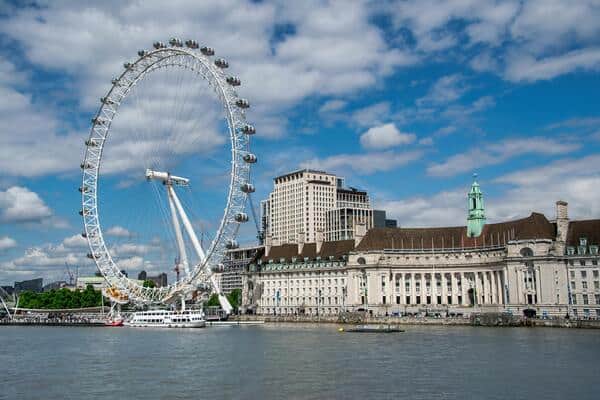 The London Eye.