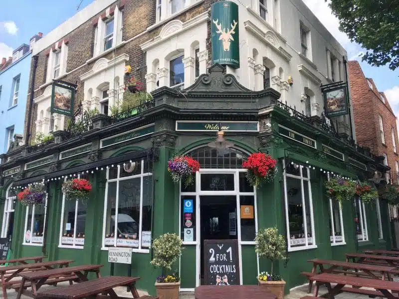 Exterior of The Three Stags