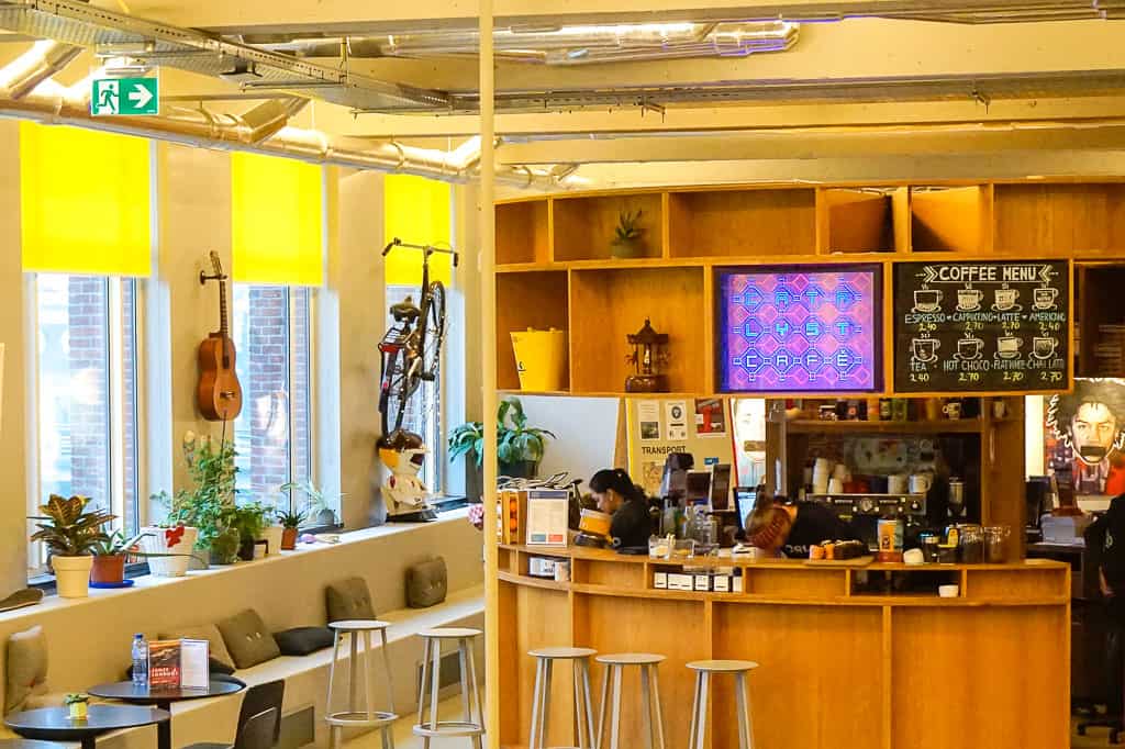 Inside the Catalyst CAFE at Clink Noord