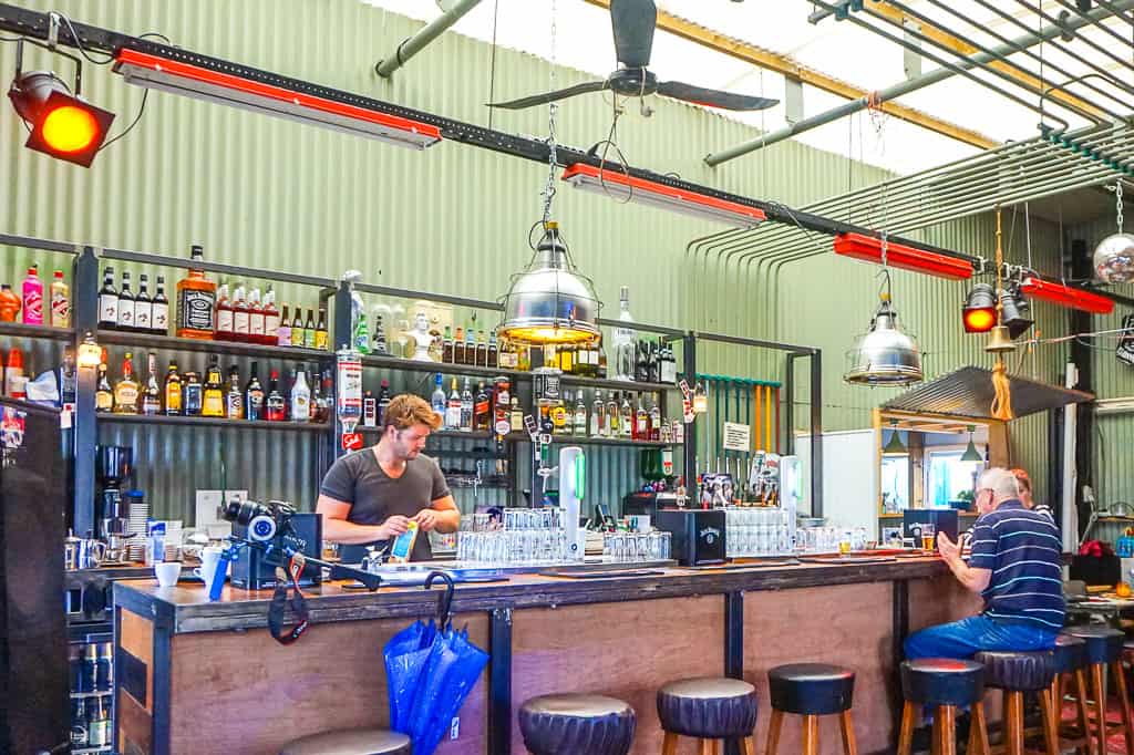 Bar area of the Rolling Rock Kitchen