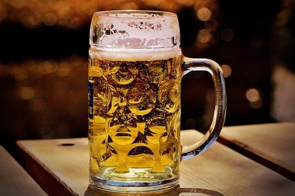 Glass of beer