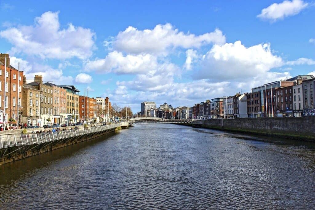 River Liffey in Dublin