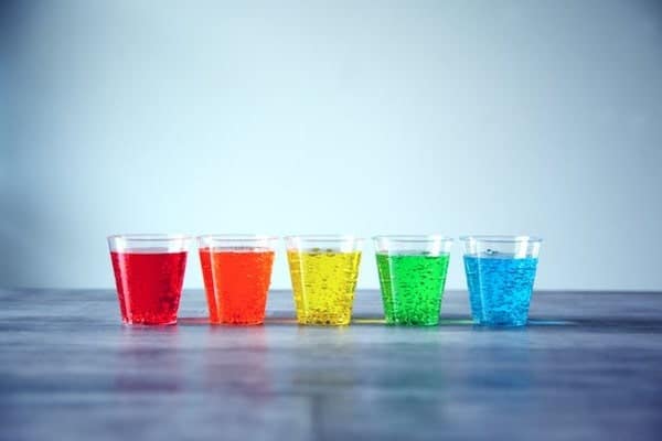 Rainbow shots