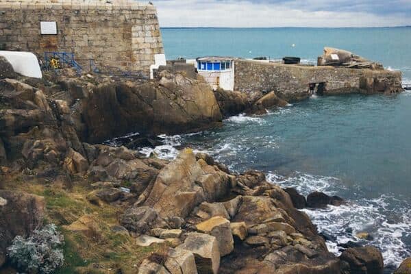 Sandycove beach in Dublin
