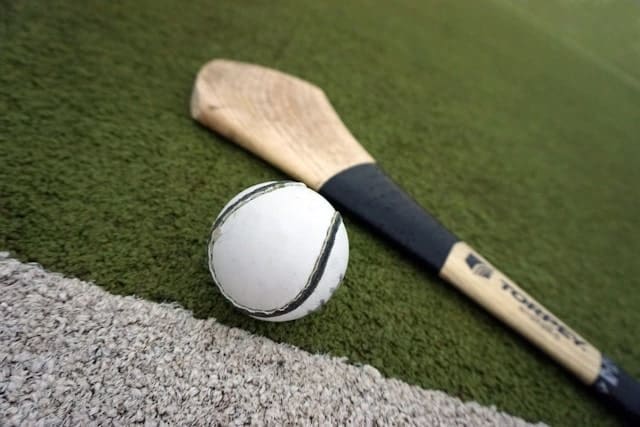 Sliotar and hurley