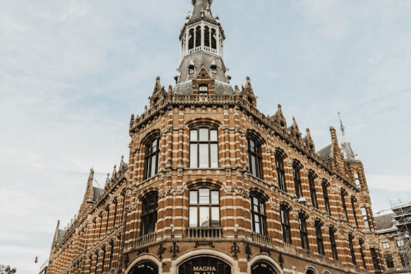 Magna Plaza shopping centre in Amsterdam