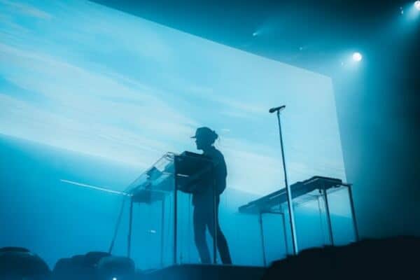 DJ at Melkweg in Amsterdam