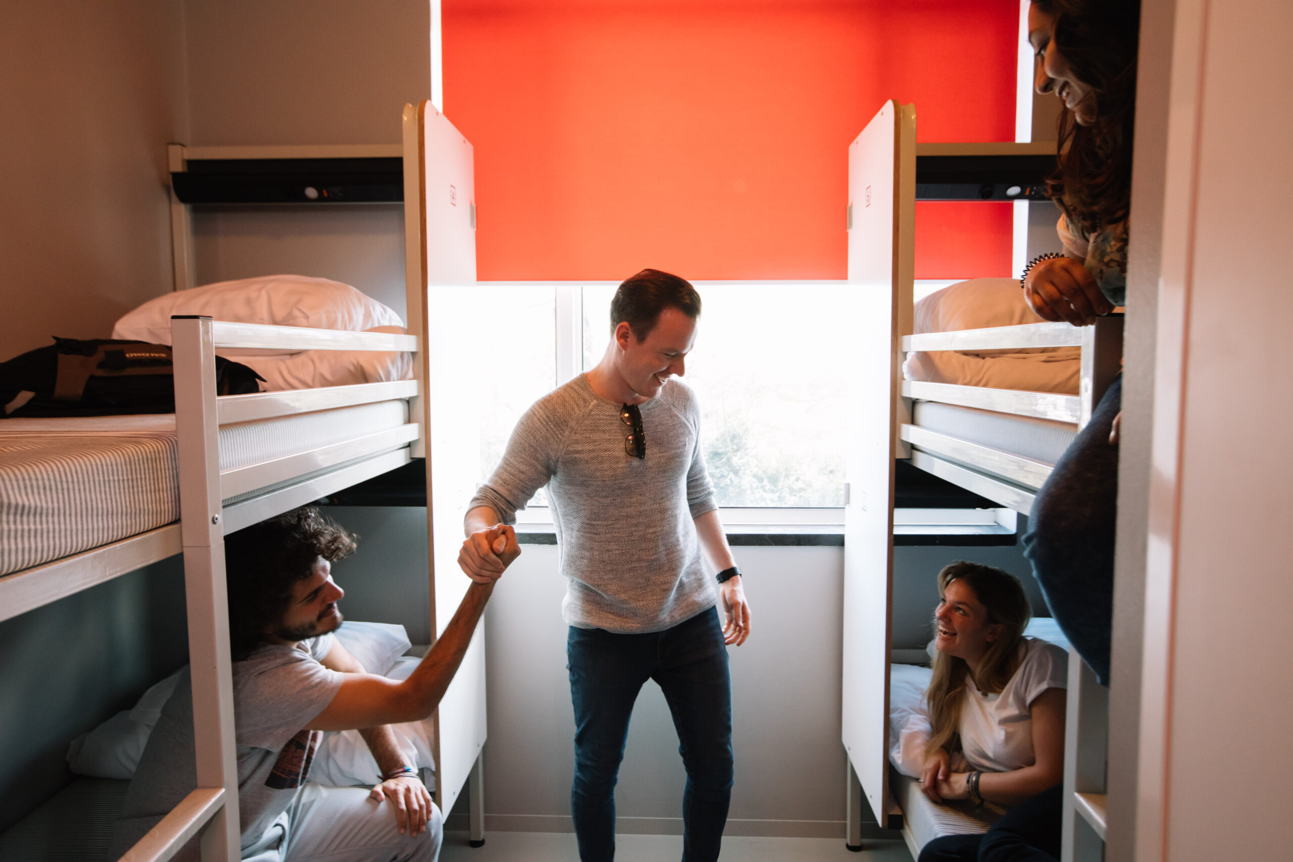 Room types at Clink Hostels