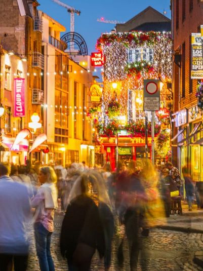 Duke Street in Dublin City Centre